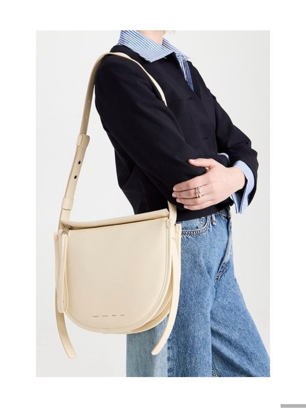 Proenza Schouler White Label Ivory Bag - Leather Cross-Body or Shoulder Bag